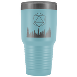 Forest Dreams Icosahedron Vacuum Sealed Insulated 30oz Tumbler