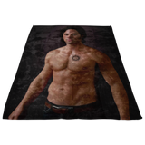 Sam Winchester Supernatural Anti-Possession Tattoo Ultra Soft Plush Fleece Blanket