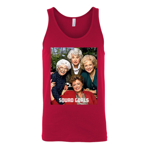 Squad Goals Golden Girls Unisex Canvas Tee