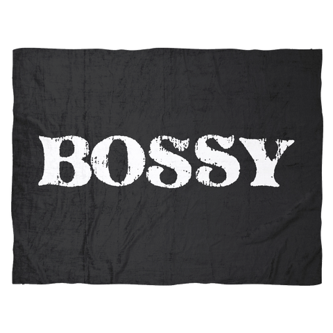 Bossy Fleece Blanket