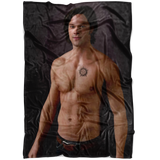 Sam Winchester Supernatural Anti-Possession Tattoo Ultra Soft Plush Fleece Blanket