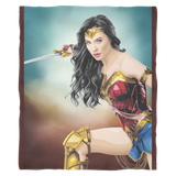 Gal Gadot Wonder Woman Ultra Soft Plush Fleece Blanket