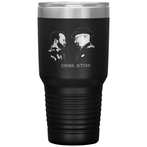 Jesse Pinkman & Walter White 30 oz Vacuum Sealed Tumbler