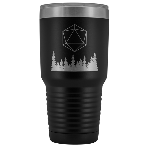 Forest Dreams Icosahedron Vacuum Sealed Insulated 30oz Tumbler