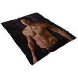 Sam Winchester Supernatural Anti-Possession Tattoo Ultra Soft Plush Fleece Blanket