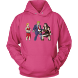 Grab Her By The What? Anti Trump Warrior Princess Unisex Hoodie