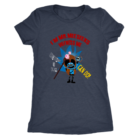 Mr  Meeseeks Womens Triblend