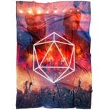 Odesza Icosahedron Fiery Music Fest Ultra Soft Plush Fleece Blanket